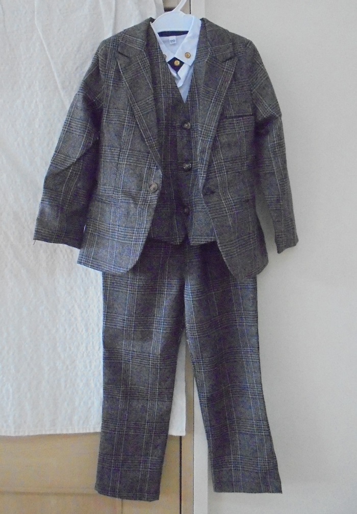男児式典用スーツ