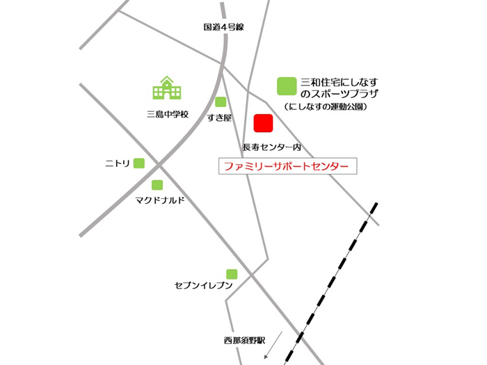 長寿センター地図